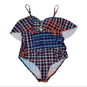 Beach Bump by motherhood maternity swimsuit size Large